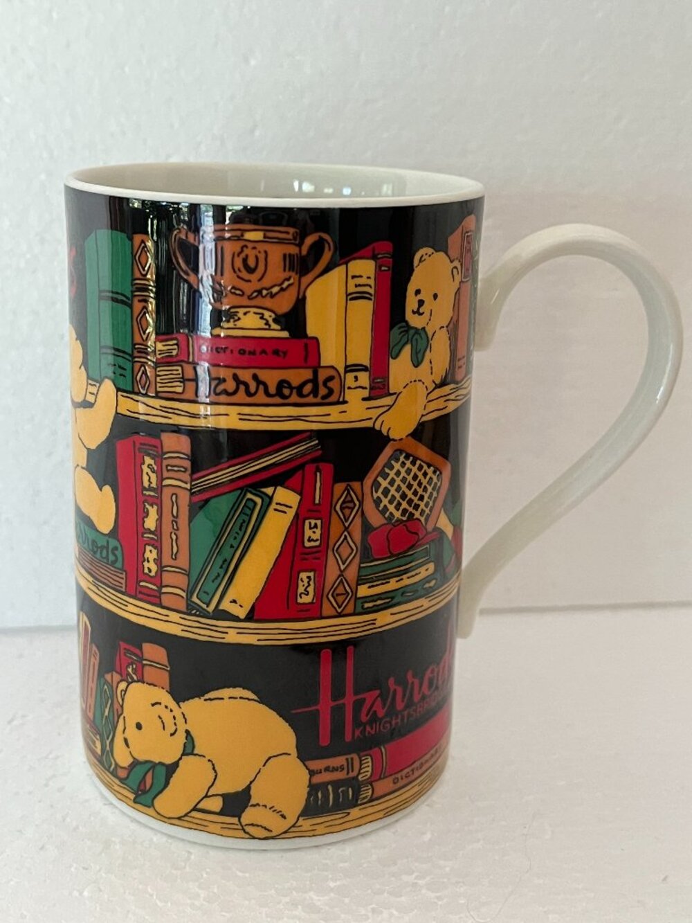 Harrods Knightsbridge Library Bears Mug